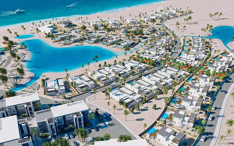 Somabay offers a variety of waterfront apartments with stunning sea views