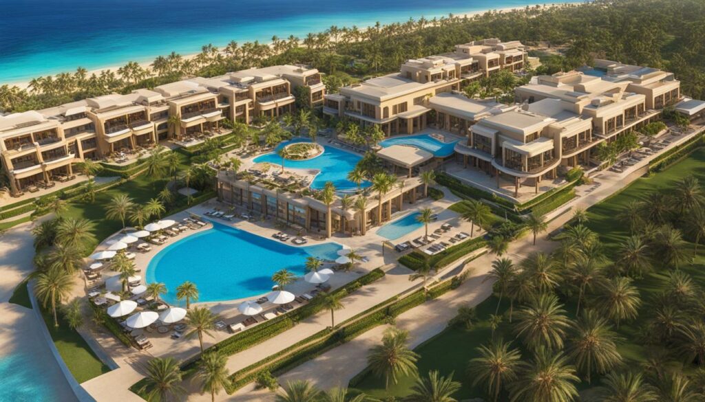 Luxury resorts in Egypt