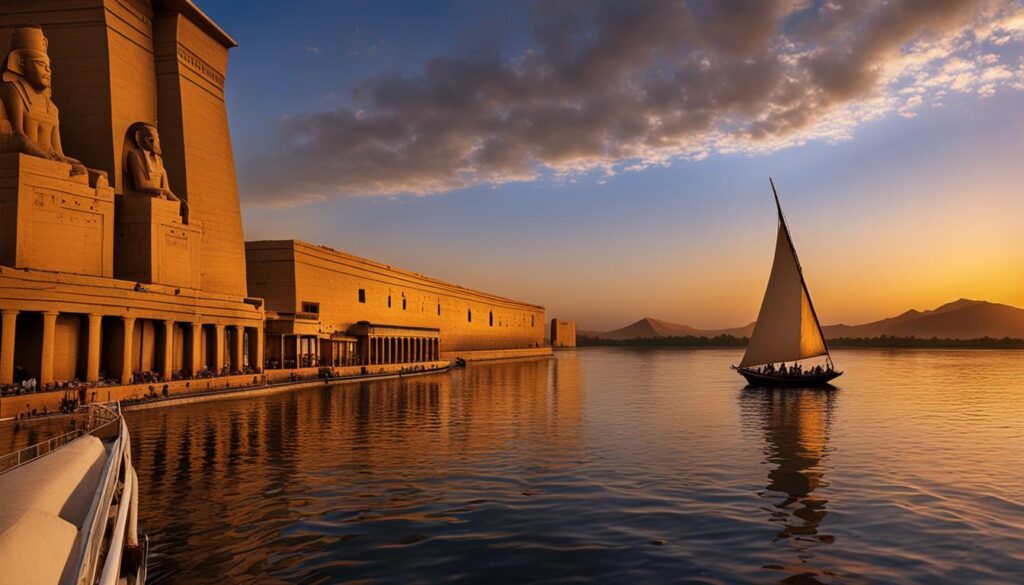 Nile River cruises in Egypt