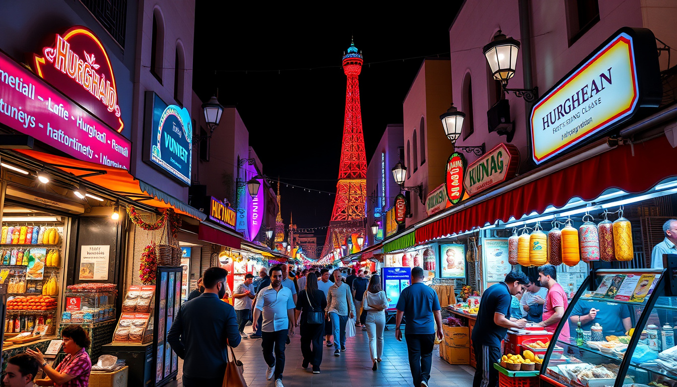 Discover the Vibrant Nightlife, Shopping Hotspots, and Culinary Delights of Hurghada in Stunning 4K: A Walking Tour to Remember!