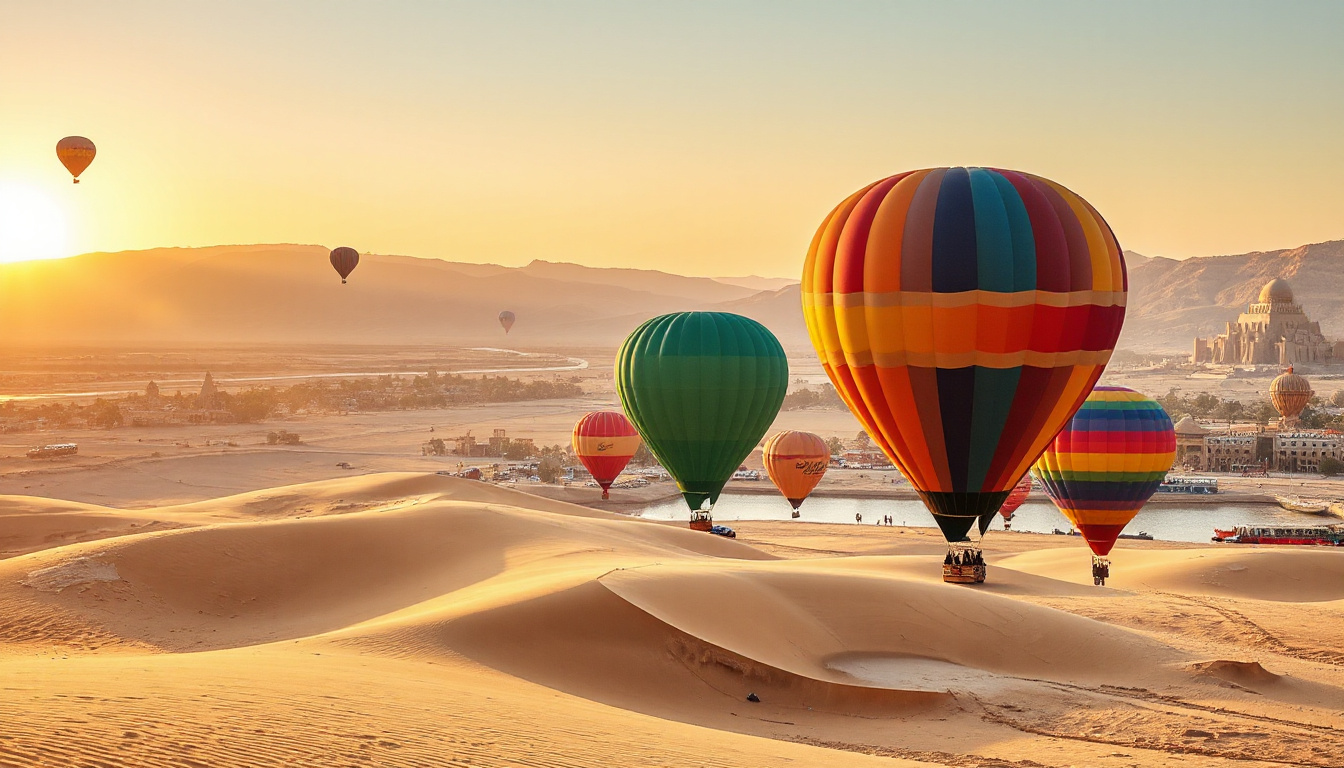 Soar Above the Sands: The Ultimate Hot Air Balloon Experience in Luxor