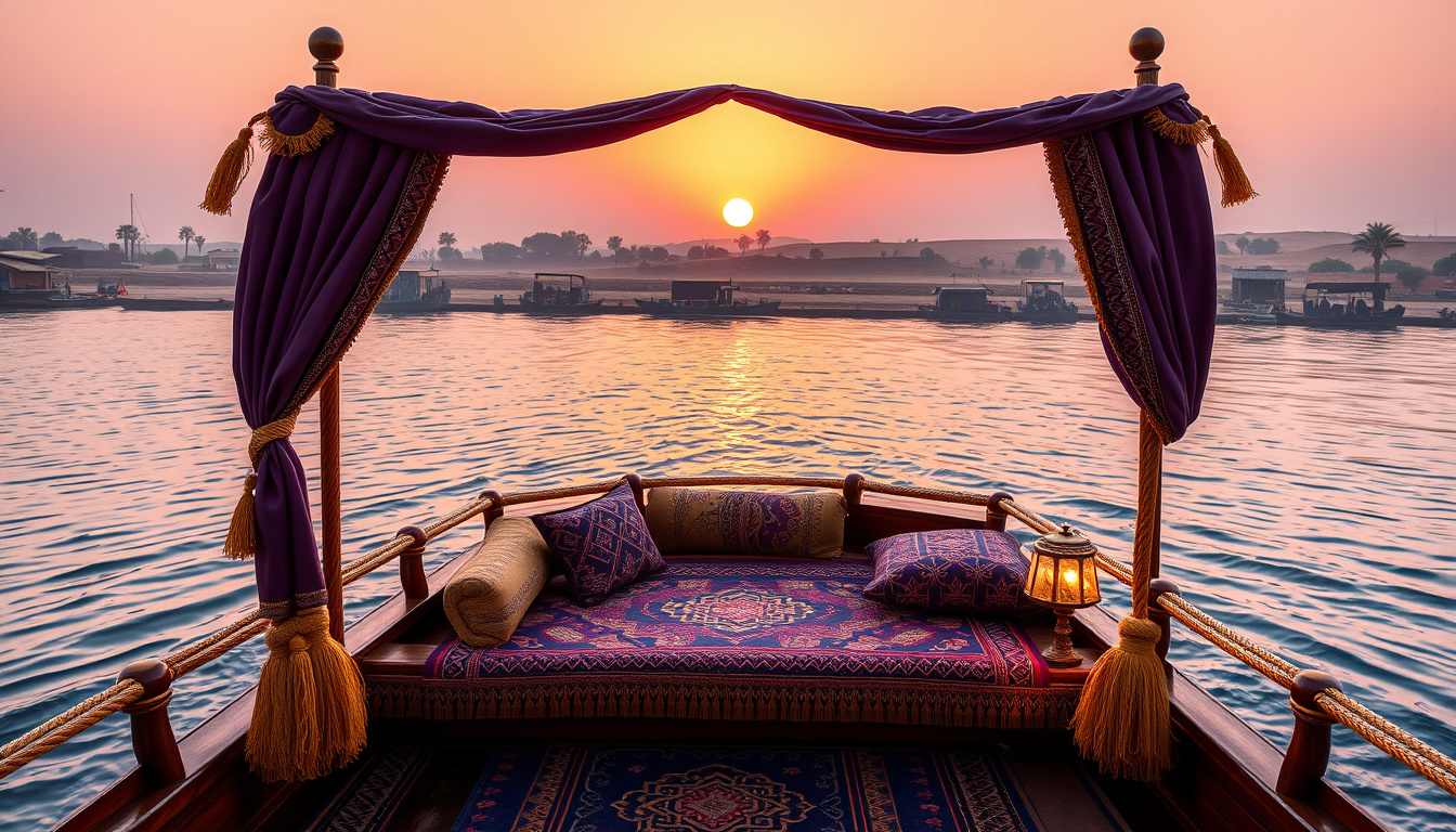Experience Unmatched Elegance with a Luxury Dahabiya Voyage
