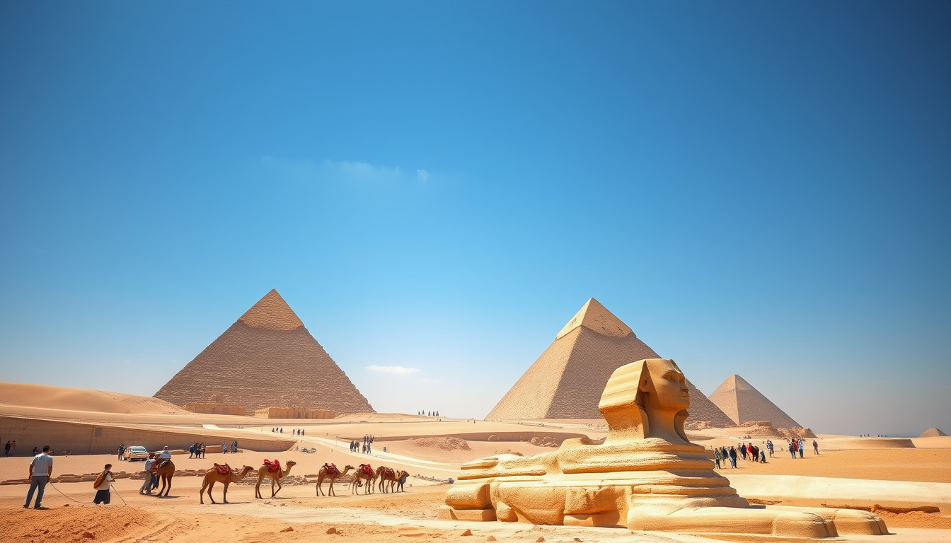 Explore the Enigmatic Giza Pyramids: Your Ultimate Guided Tour Experience