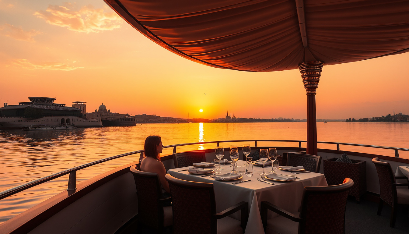 Unforgettable Experiences on a Luxurious Nile Dinner Cruise at Sunset