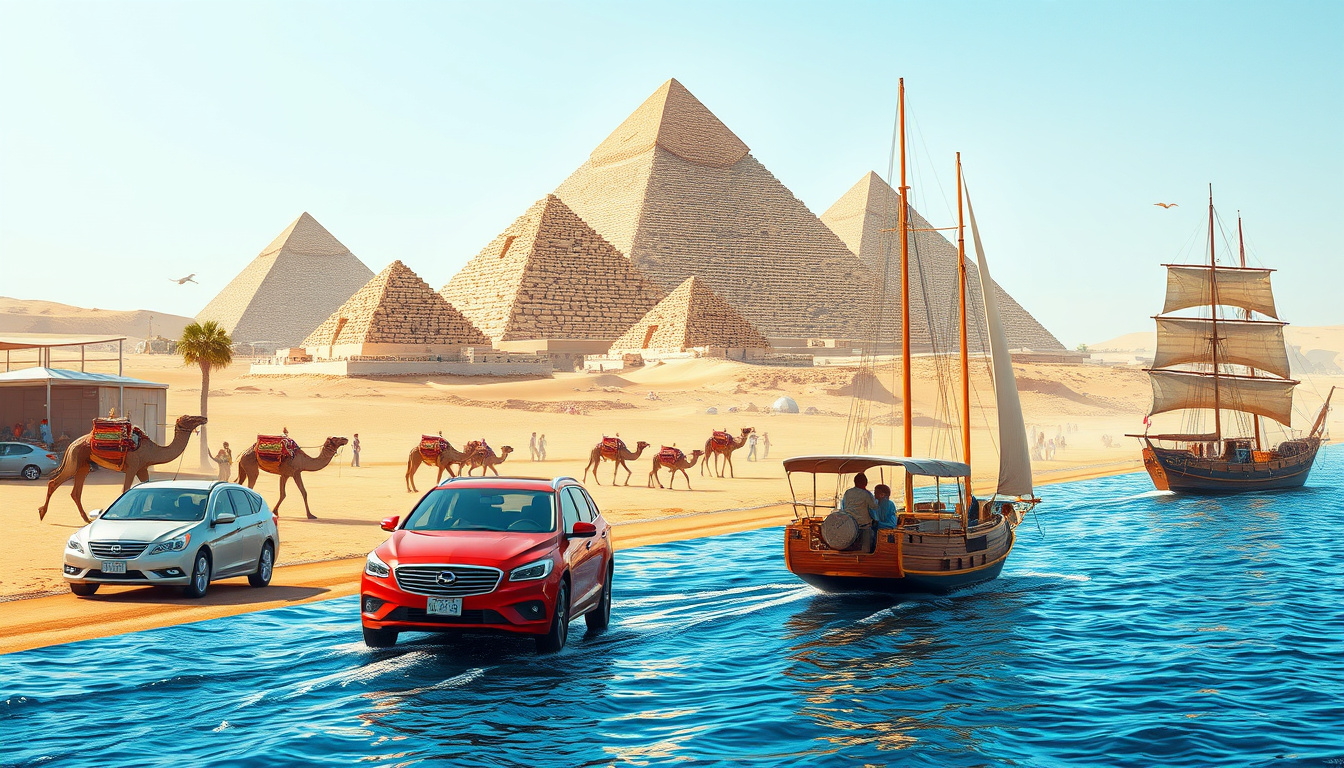 Exploring Transportation in Egypt: A Comprehensive Guide to Getting Around the Land of Pharaohs