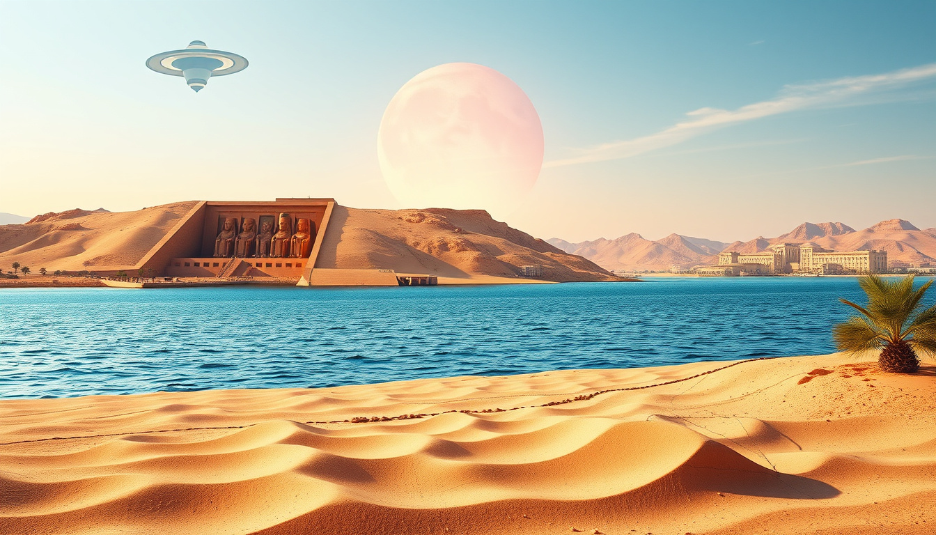 Uncovering the Mysteries of the Aswan Dam and the Relocation of Abu Simbel Statues: A Dive into Earthly Wonders and Extraterrestrial Theories