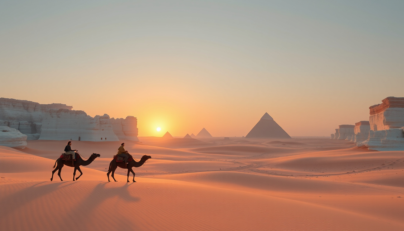 Exploring the Mystical White Desert of Egypt: A 3-Day Safari Adventure from Cairo