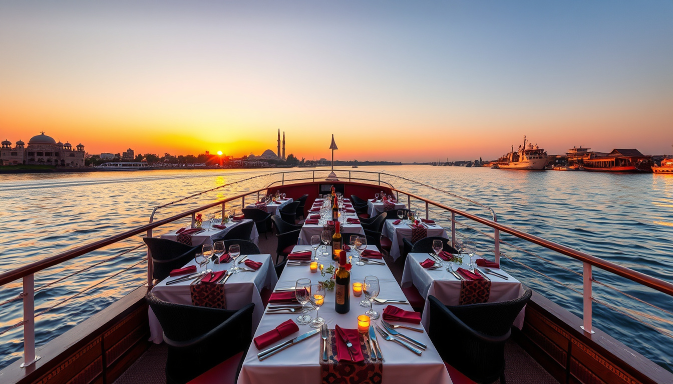 Unforgettable Nile Dinner Sailing Experience: Luxury and Culture Combined