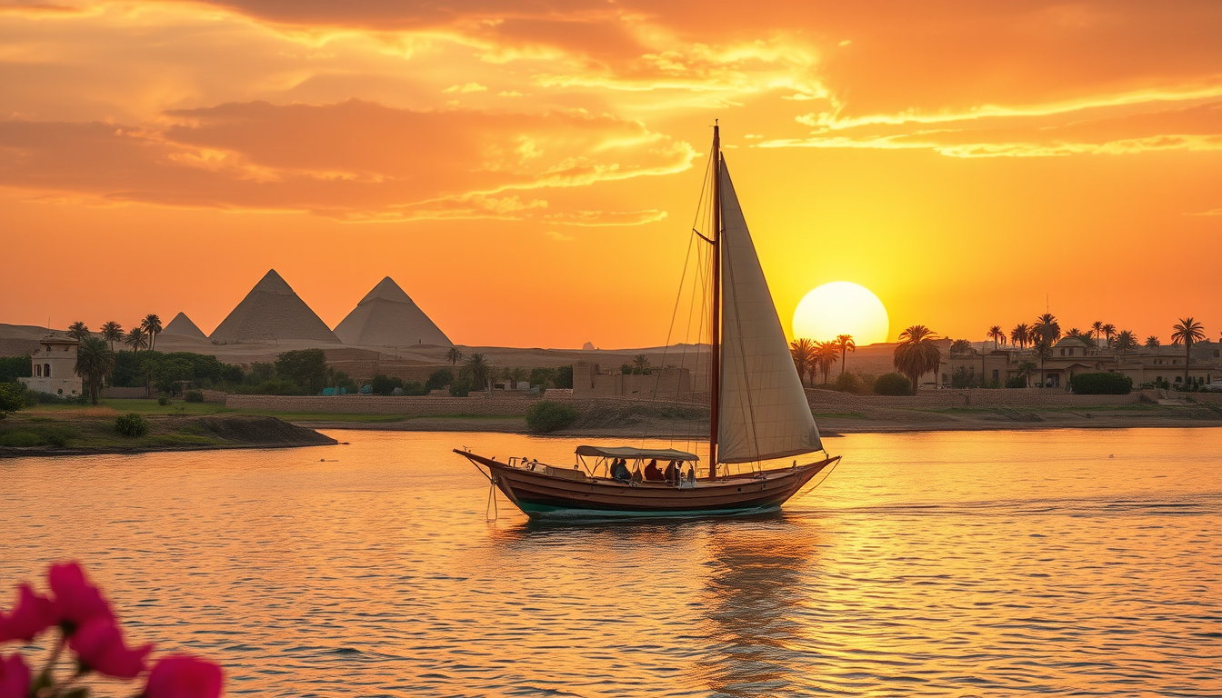 Exploring Egypt's Hidden Treasure: A Magical Nile Felucca Adventure in the South