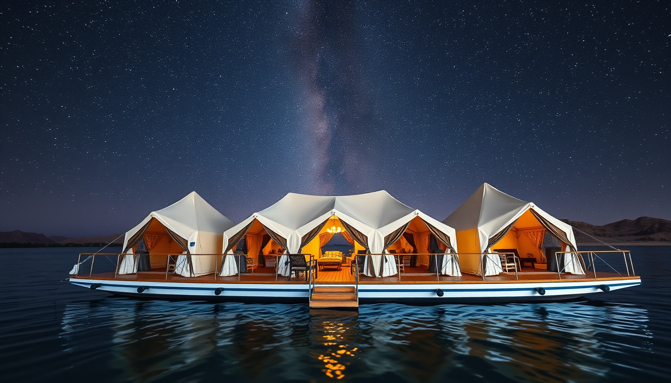 Nile Glamping Cruises: Luxury Adventures on Egypt’s Legendary River