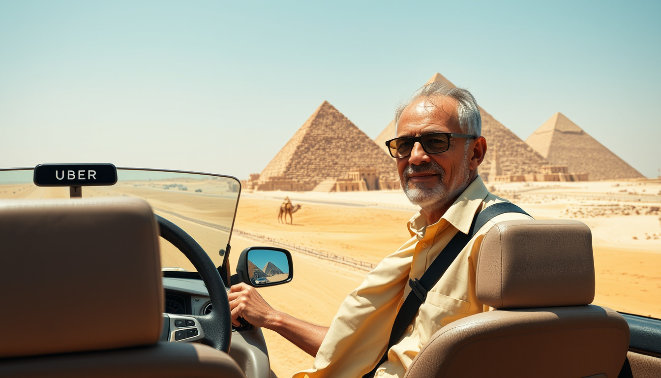Journey through Time: An Unforgettable Egyptian Adventure with Uber Driver Hatem in Saqqara