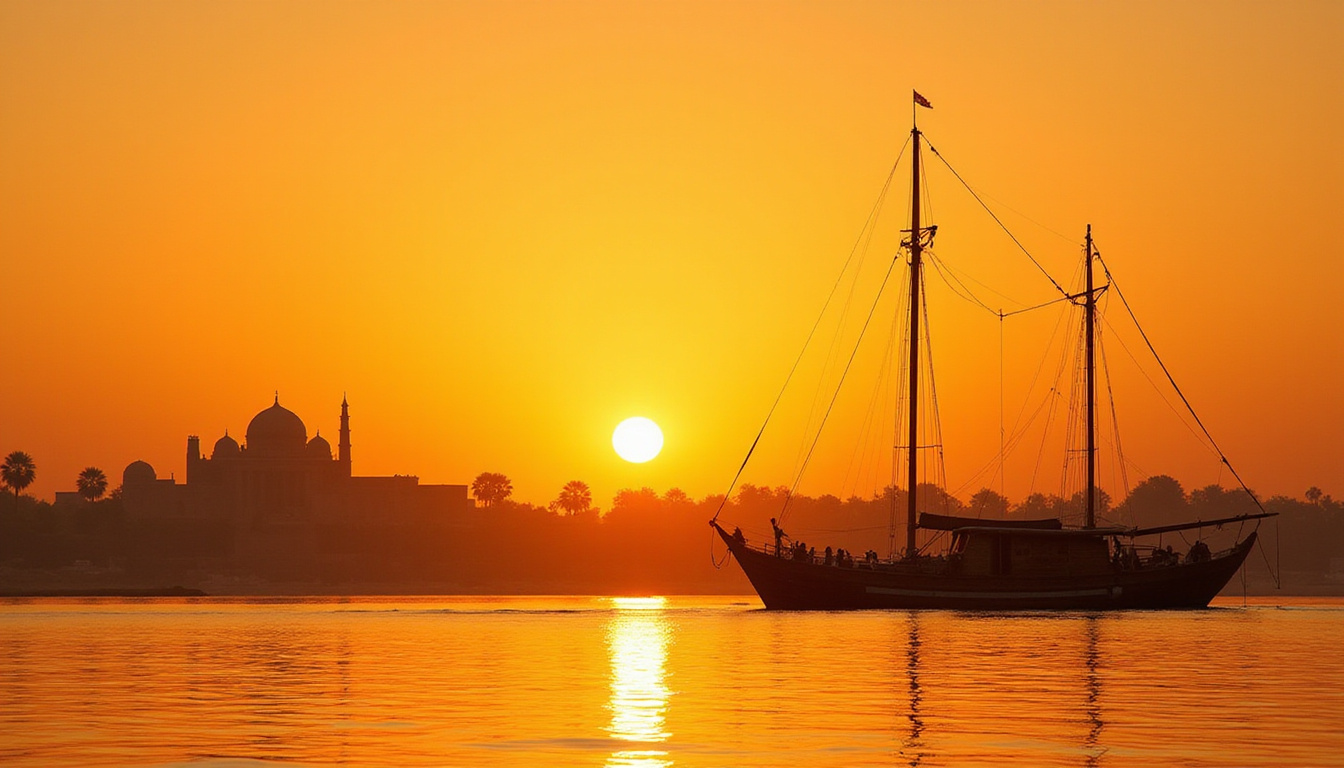 Experience Unforgettable Beauty on a Nile River Sunset Cruise Adventure