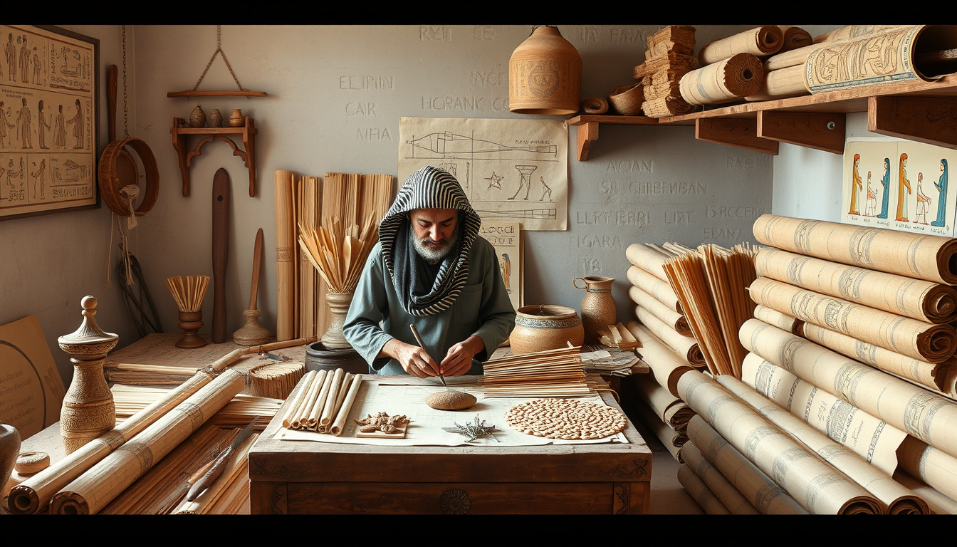 Reviving Ancient Traditions: Meet the Last Papyrus Artisans in Egypt Preserving a 5,000-Year Heritage