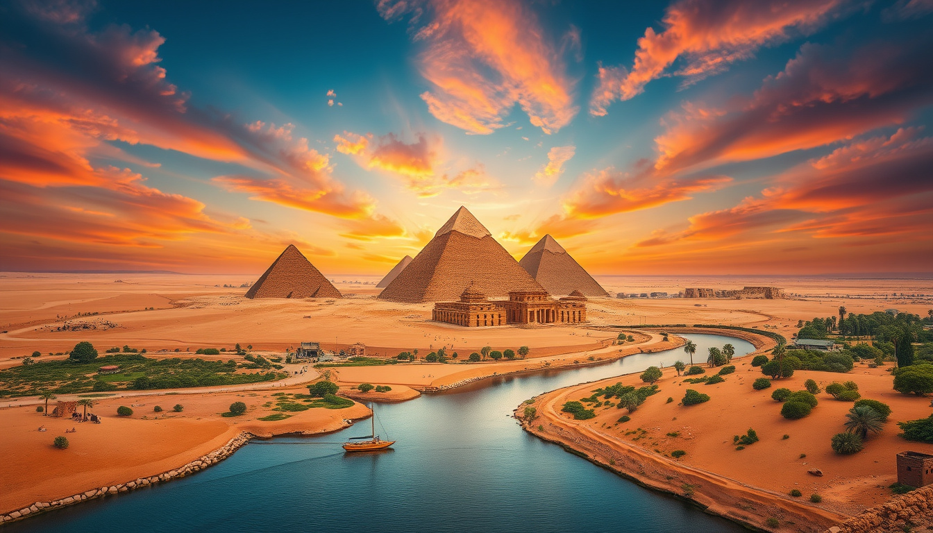 Exploring the Enchanting Landscapes: A Journey Through Ancient Egypt's Geography