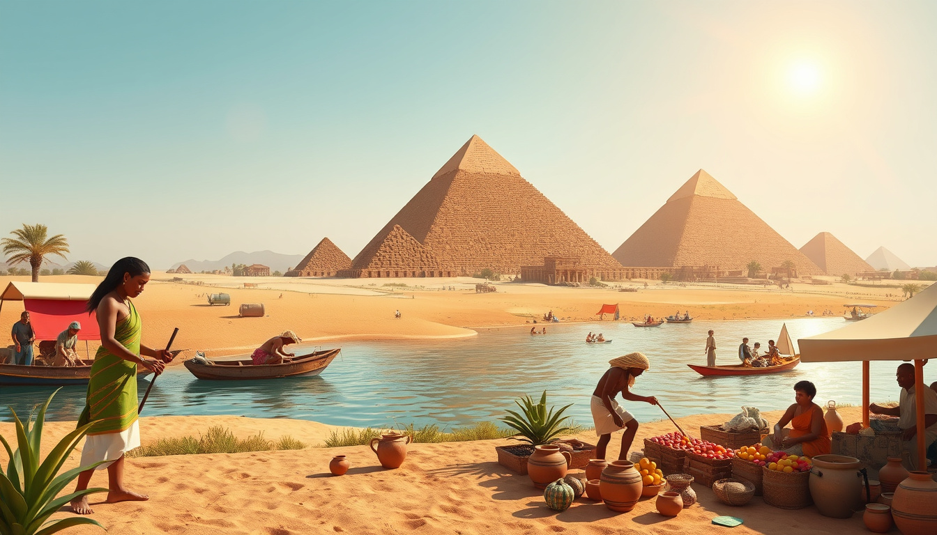 Exploring the Everyday Wonders: A Journey Through the Daily Life of Ancient Egyptians