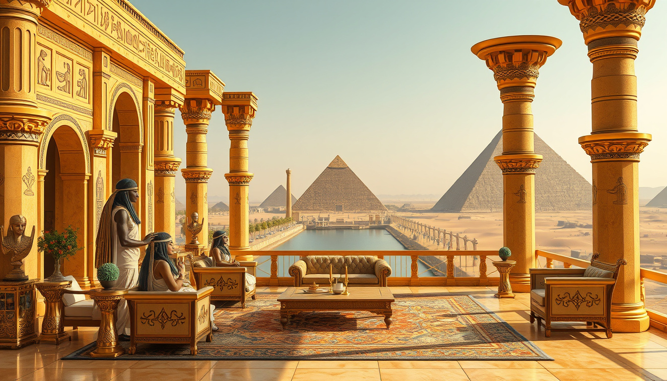 Inside the Luxurious Lives of Ancient Egyptian Royals: A Journey Through Time