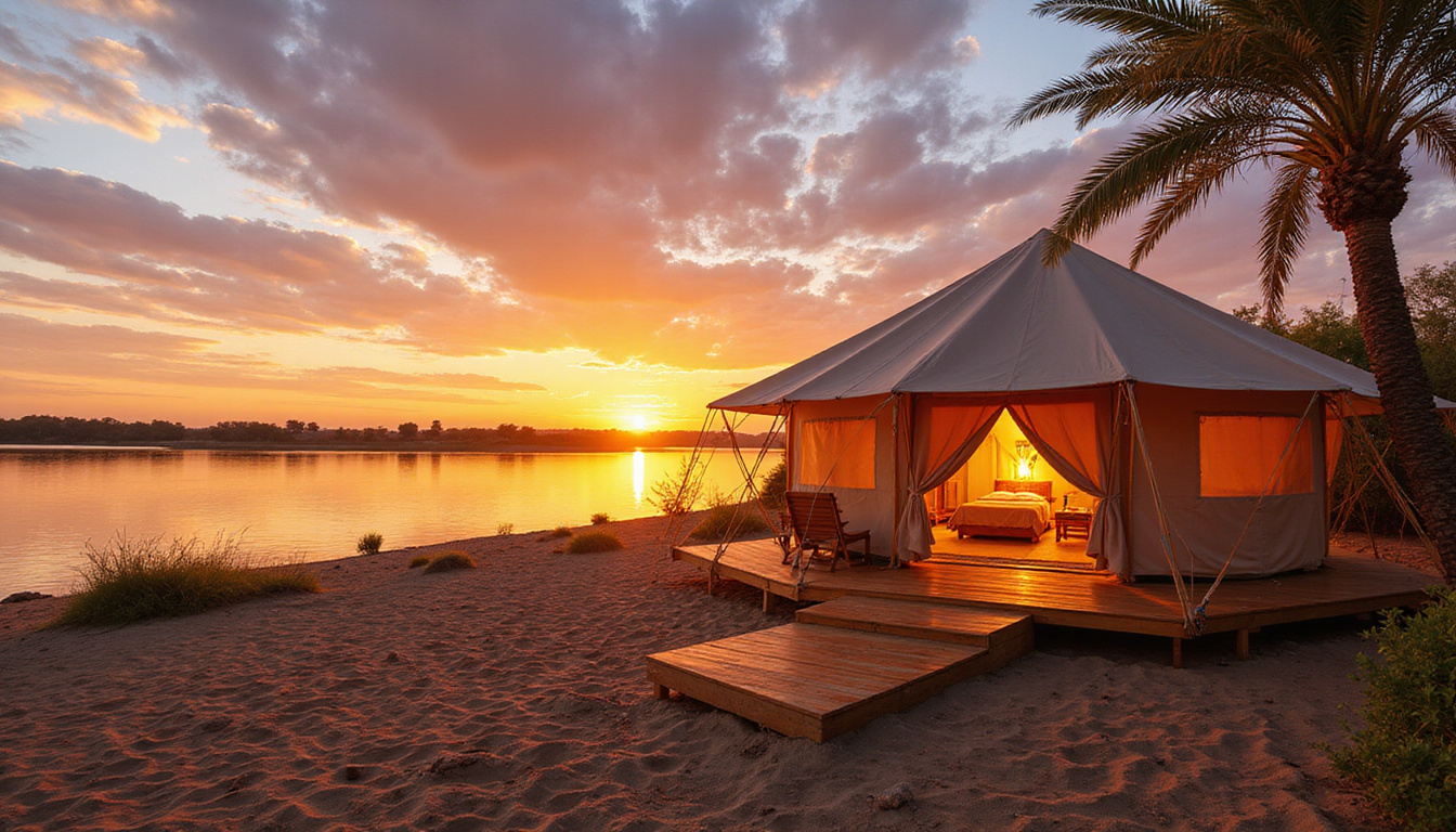Nile River Glamping: Ultimate Luxury Adventure Along Egypt’s Iconic Waterway