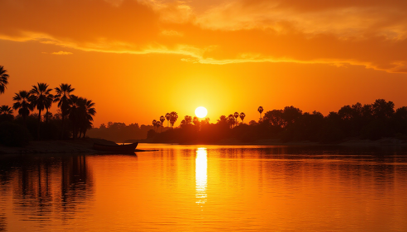 Nile River Sunset Photography Tips for Stunning Golden Hour Shots