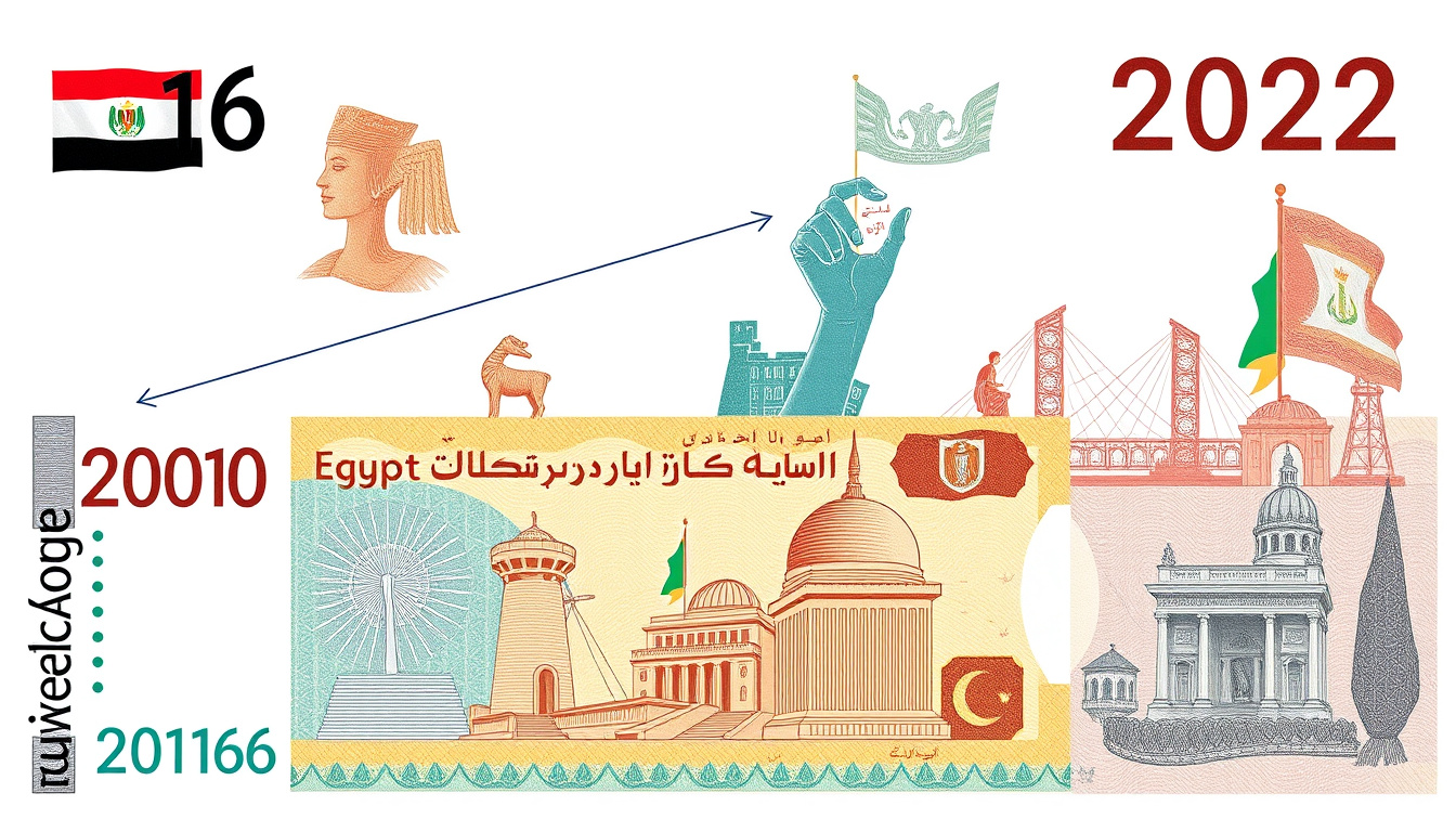 Exploring the Evolution of the Egyptian Pound: A Deep Dive into the 2016-2022 Circulation Banknote