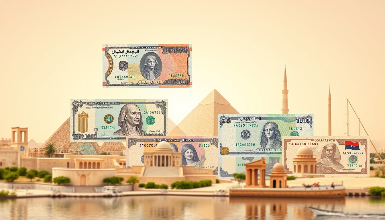 Exploring the Rich Tapestry of Egyptian Banknotes: A Journey Through Currency History