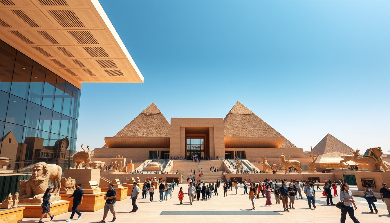 Grand Egyptian Museum Unveils a 7,000-Year Heritage on Stunning Opening Day: A Cultural Marvel Near the Pyramids
