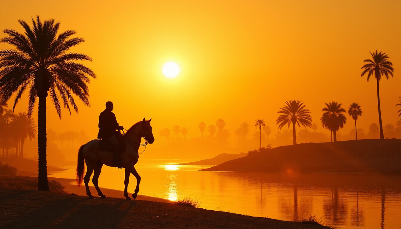 Nile River Sunset Horseback Riding: A Magical Evening Adventure