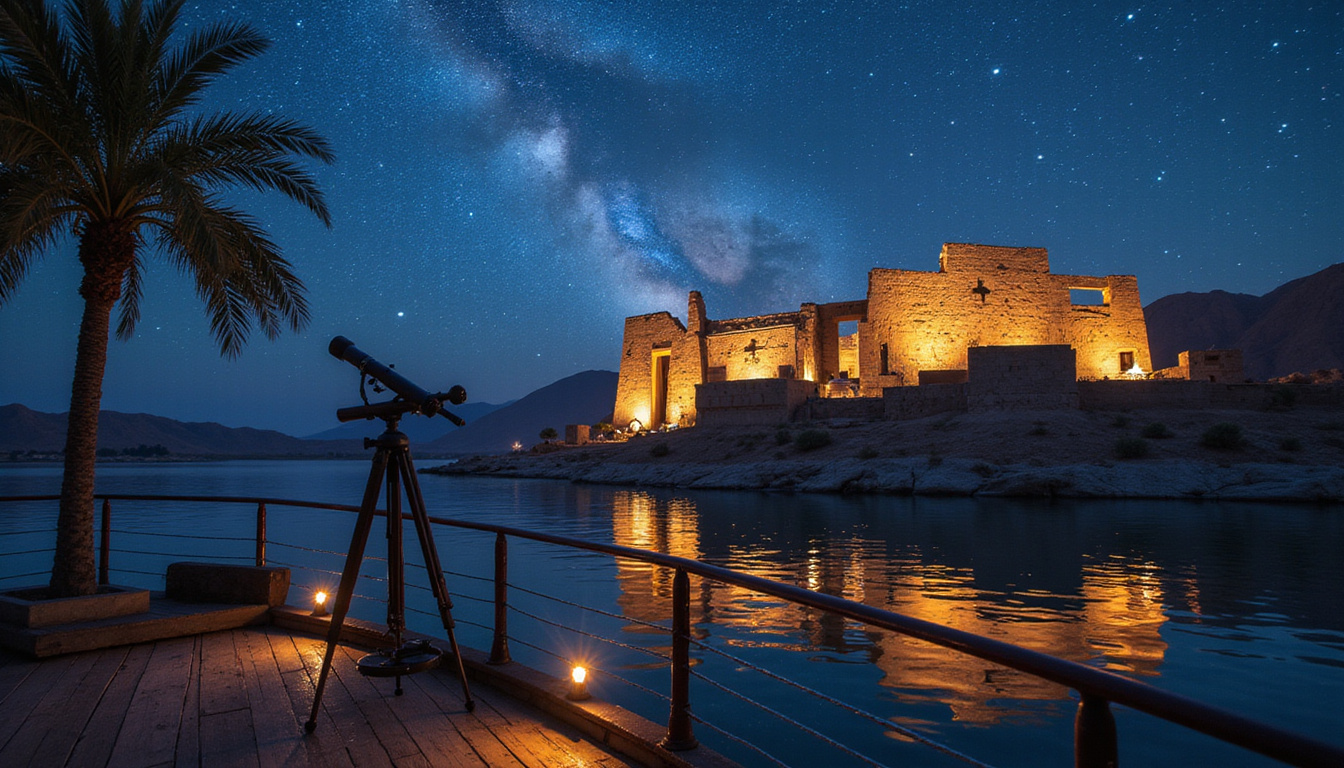 Nile stargazing: Top Cruises, Secret Spots, and Night Sky Tips