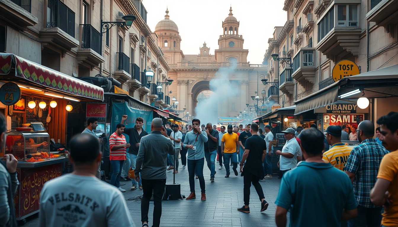 Rhymes and Flavors: Exploring the Vibrant Freestyle Rap Scene and Delicious Street Food of Cairo, Egypt!