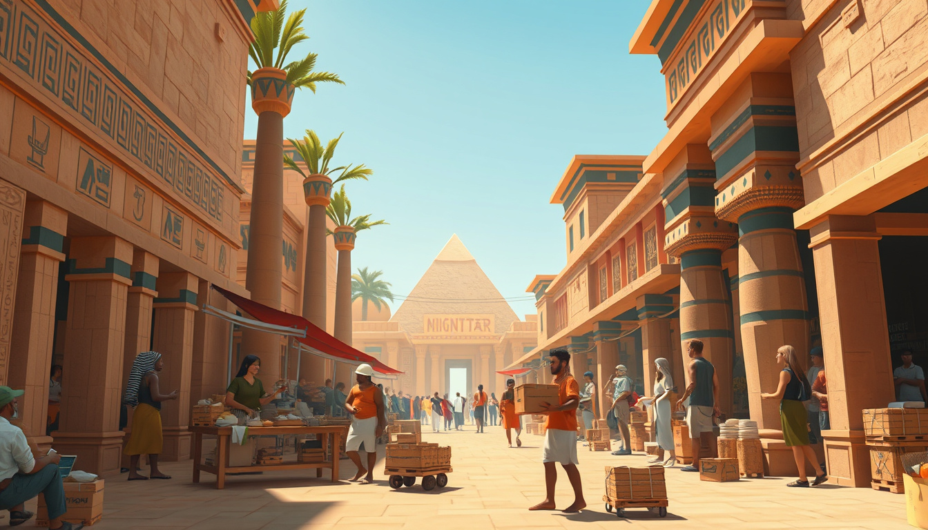 Unveiling Ancient Ingenuity: The Story of Egypt's Groundbreaking Supply Chain Startup
