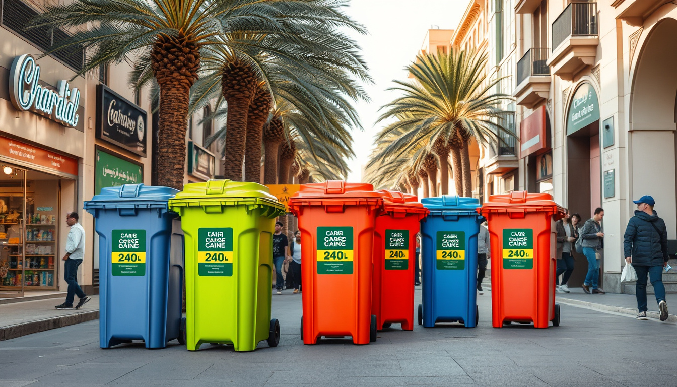 Cairo's New Waste Management Rule: Every Shop Must Install 240L Trash Bins to Combat City Litter