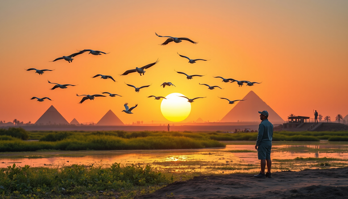 Protecting Egypt’s Migrating Great White Pelicans: The Fight Against Illegal Trapping Begins