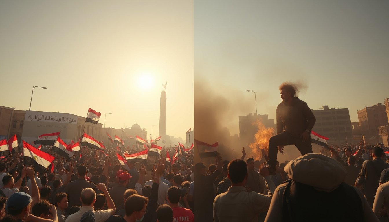 The Evolution of the Egyptian Revolution: Transforming from Hope to Hardship