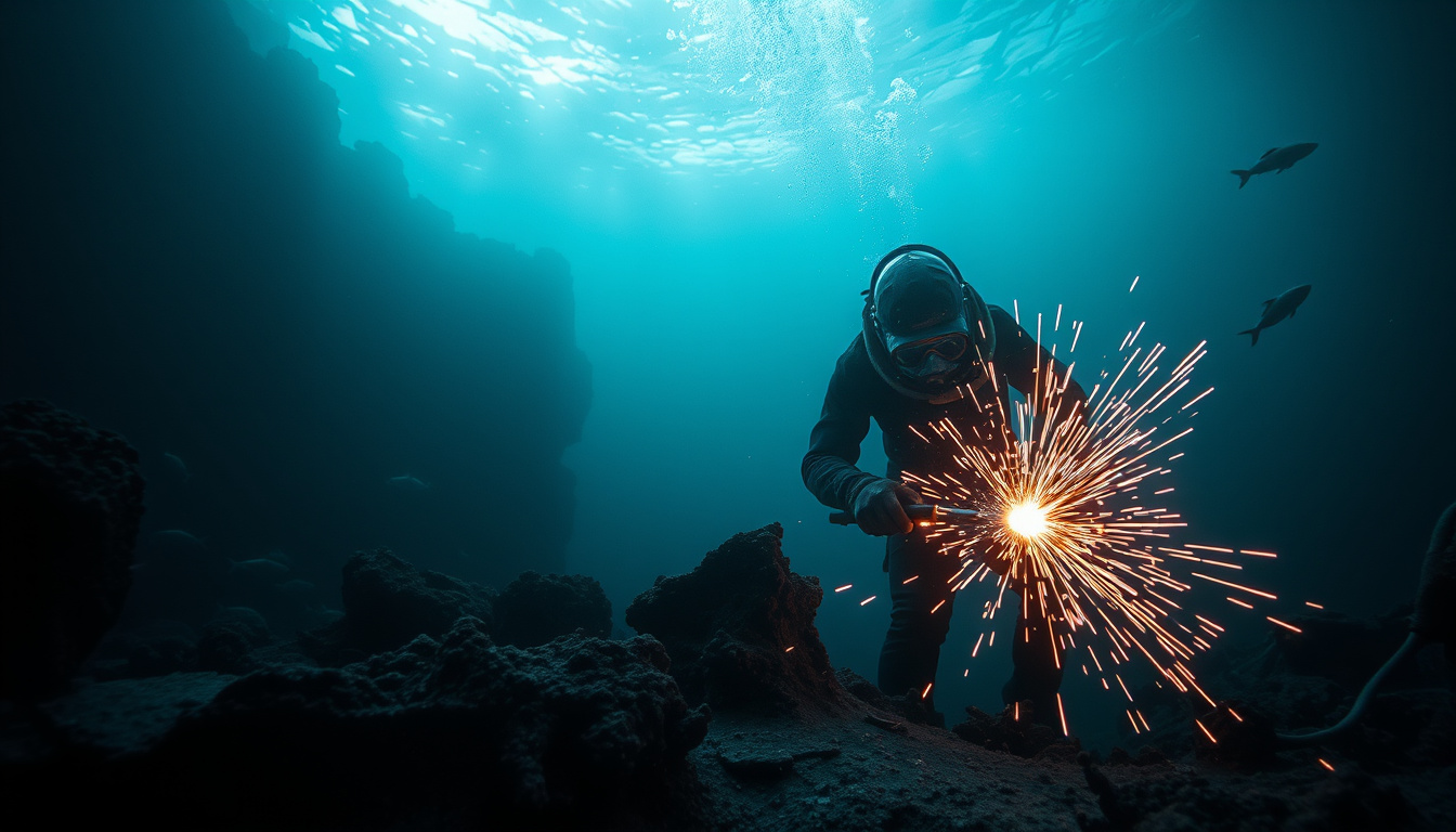 The Perils of Underwater Welding: Exploring One of the Most Dangerous Professions on Earth