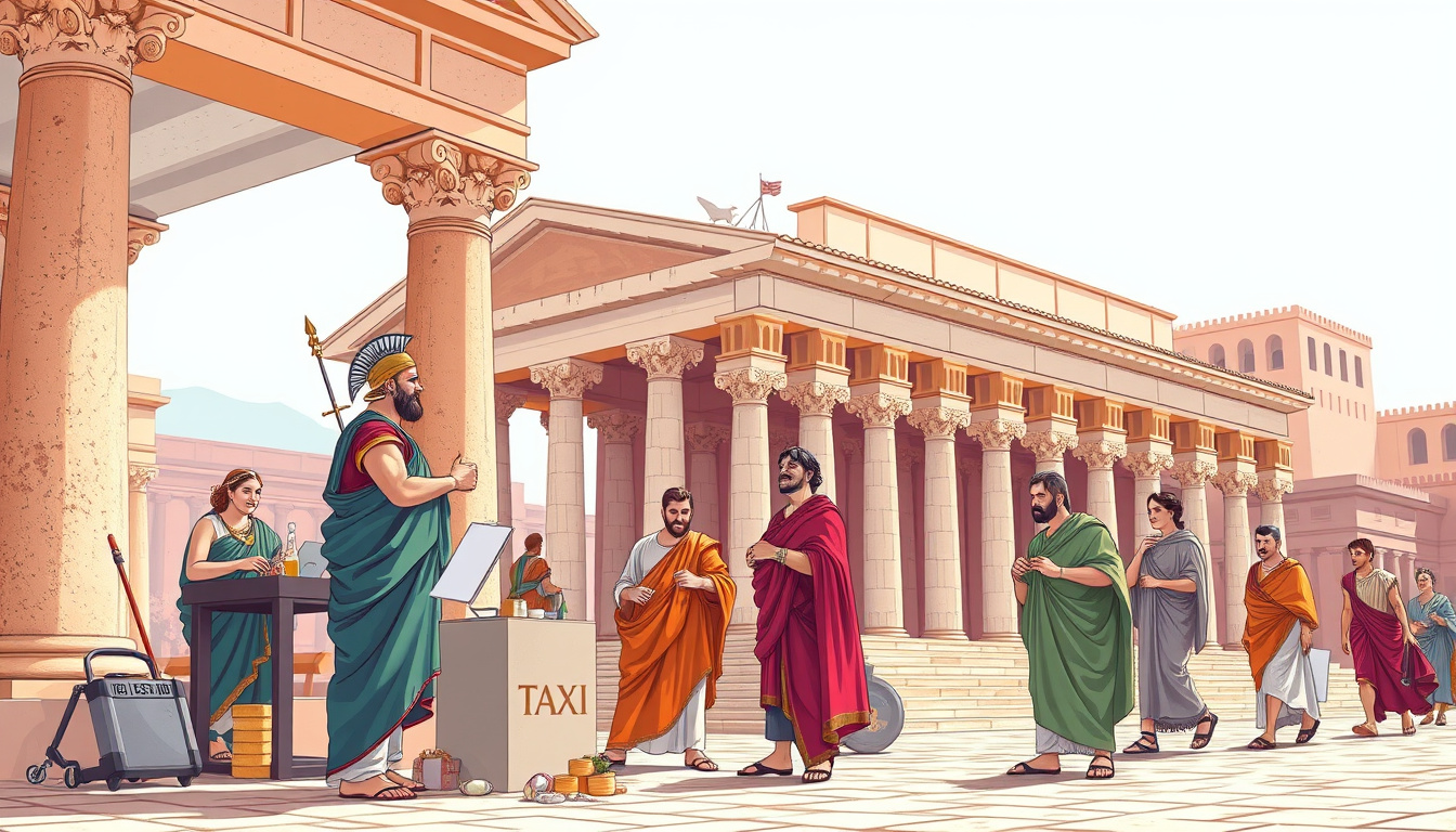 Unraveling the Fiscal Framework: Taxes and Tariffs in Ancient Roman Society