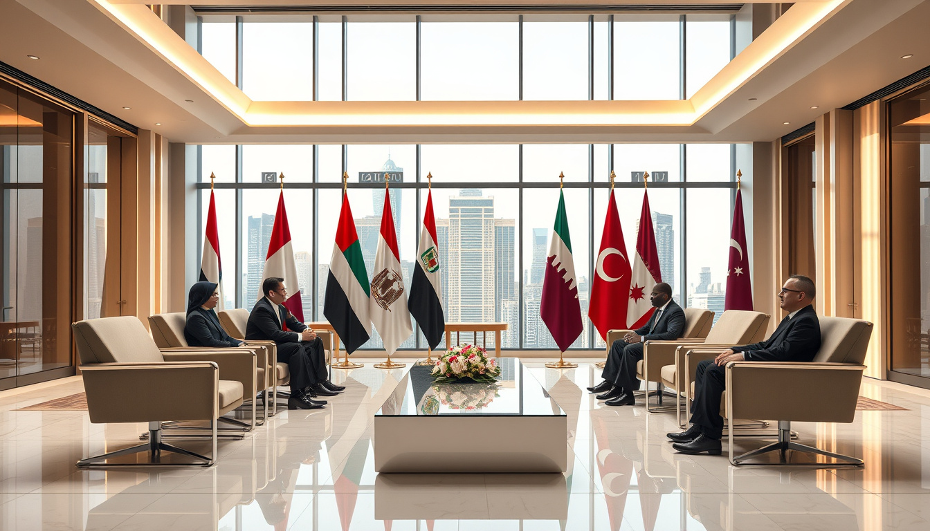 Strengthening Ties: President El-Sisi's UAE and Qatar Visits Amid Rising Tensions