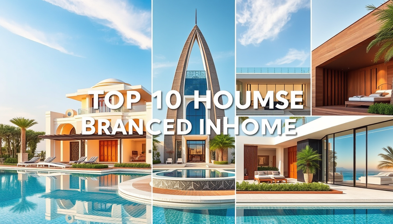Exploring Dubai's Elite: The Top 10 Opulent Branded Homes You Need to Know About