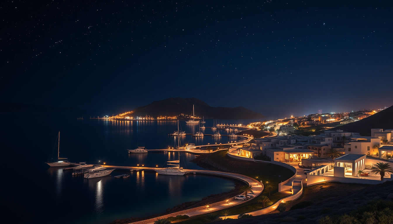 Exploring the Enchantment of Katameya Coast: A Nighttime Journey Through Starlight Developments