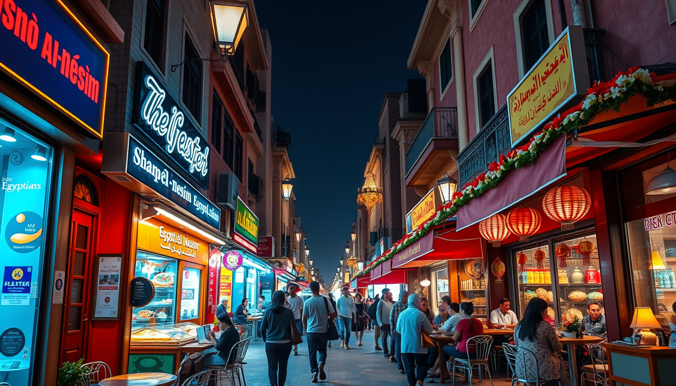 Extended Hours: Egypt's Stores and Restaurants Open Late for Coptic Easter and Sham El-Nessim!