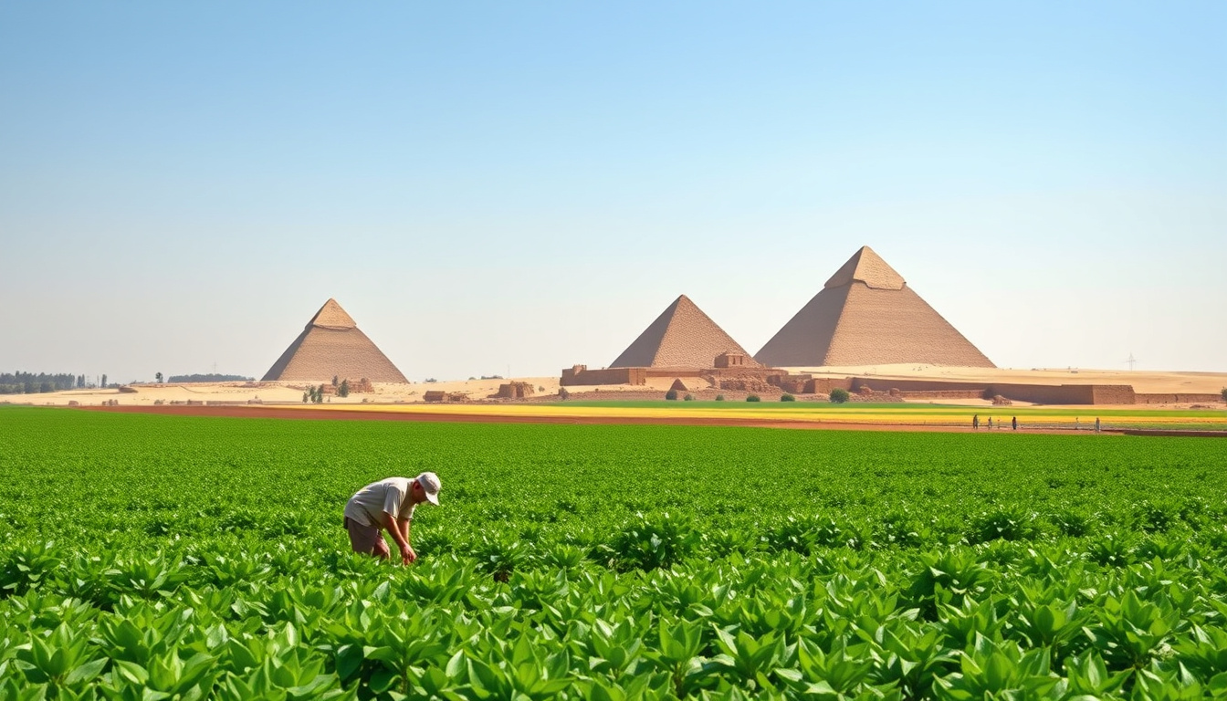 Sowing Success: The Vital Role of Agriculture in Egypt's Economy and Food Security