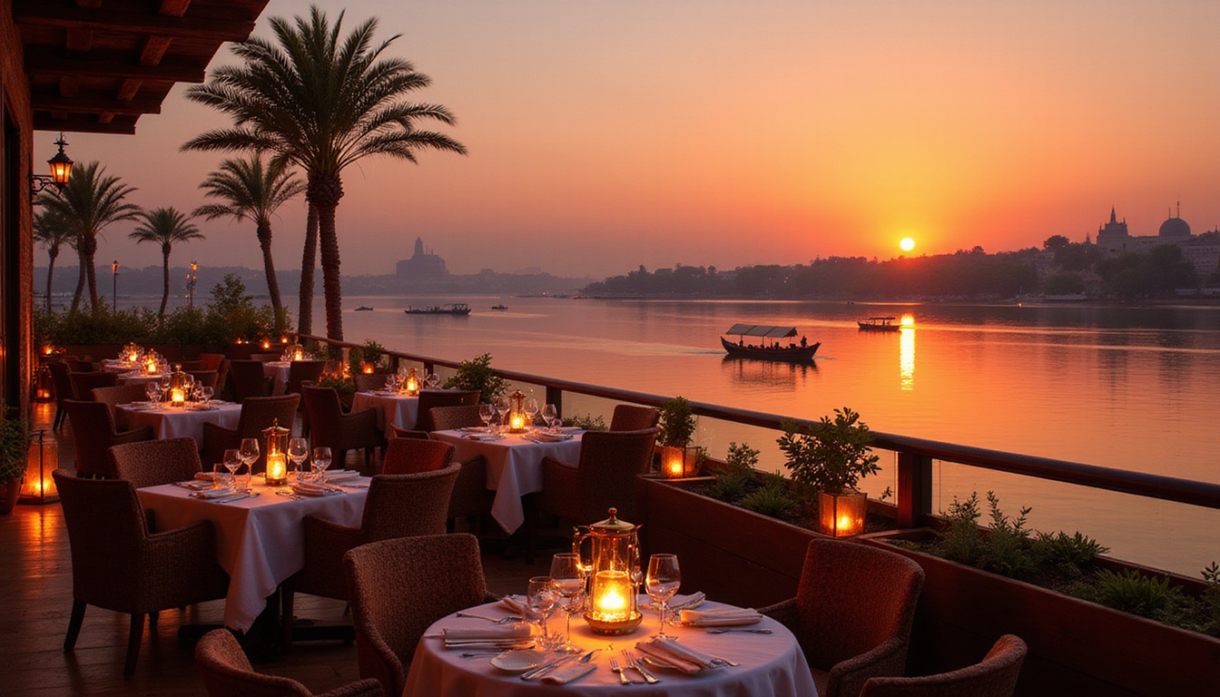 Rooftop restaurants Egypt: Where to Dine with Spectacular Nile Views
