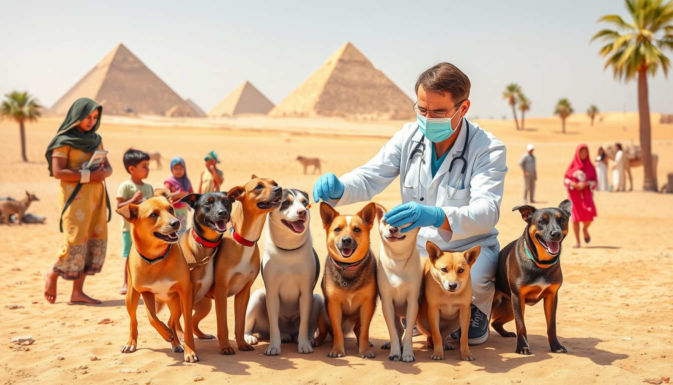 Egypt's New Initiative: Vaccinating 70% of Stray Dogs to Combat Rabies and Improve Animal Welfare