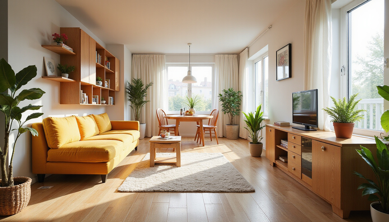 open plan apartments: Clever Layouts and Storage Hacks for Small Homes
