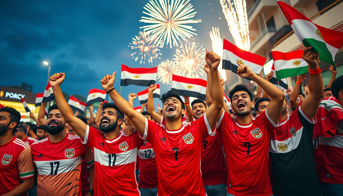 Egyptian Football Fans Celebrate Historic World Cup Achievement: A Day of Heroes and Triumph