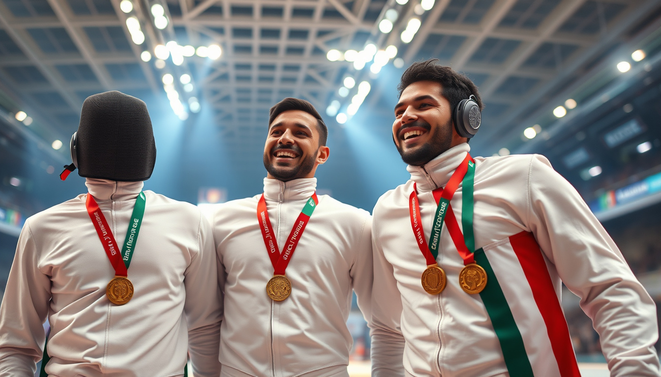 Egypt's Men's Fencing Team Makes History with Bronze at 2026 World Championships!