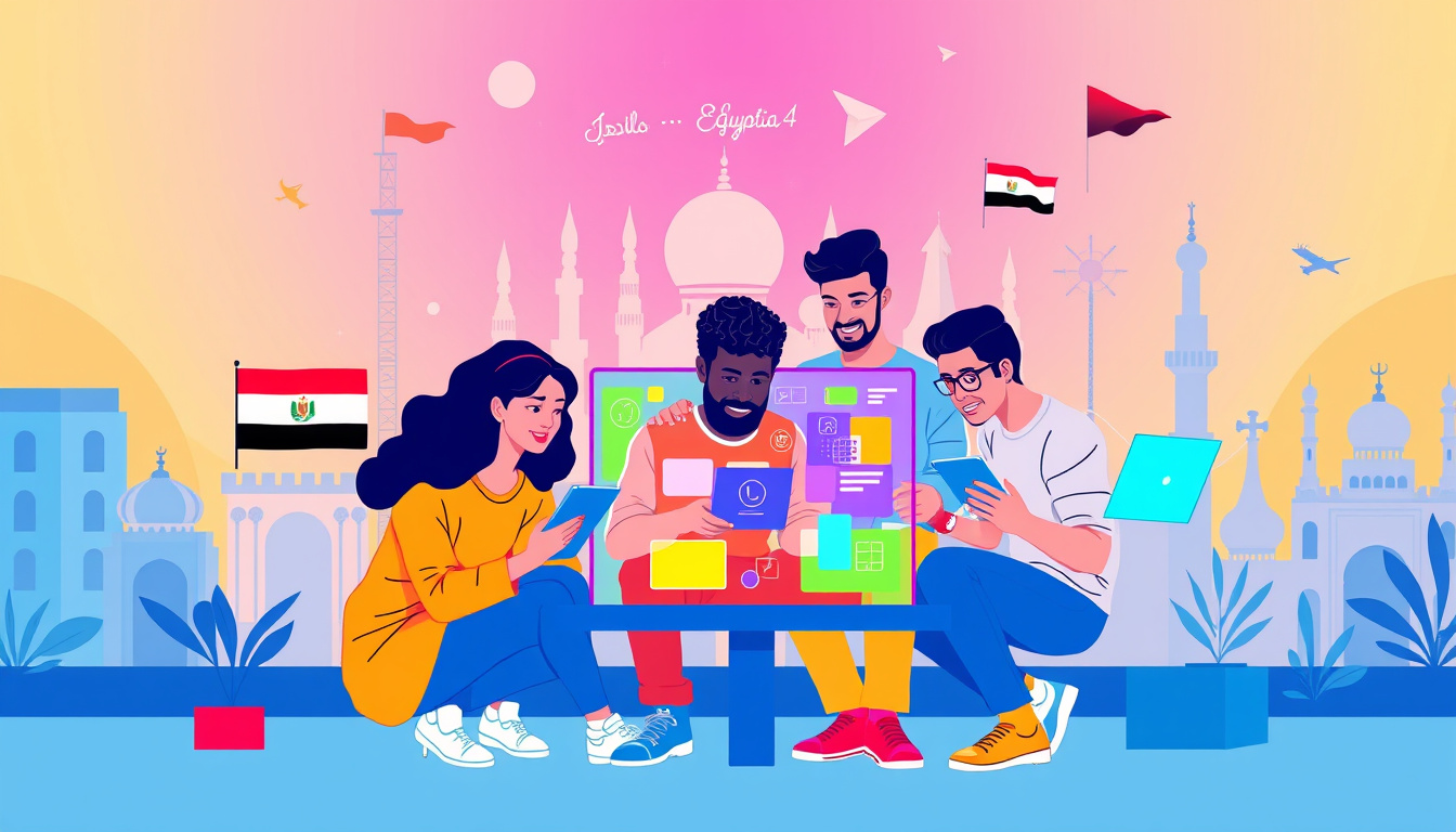 Empowering Egypt's Youth: New Interactive Platform Launching for Community Engagement and Innovation