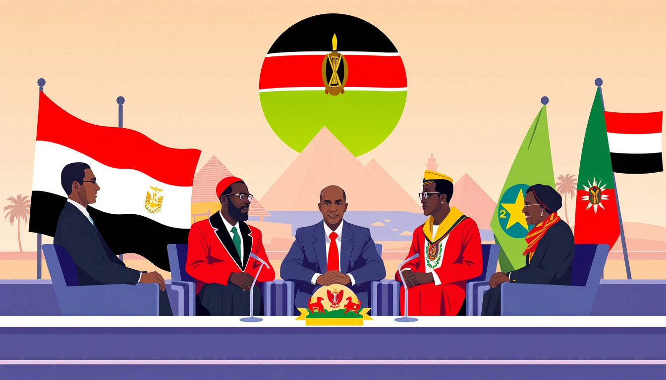 Strengthening Ties: Egypt Hosts Four-Way Summit to Enhance Regional Cooperation in Africa and the Red Sea